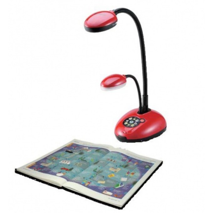 Документ-камера портативная FullHD 1080p / 30fps, на гибком держателе, USB 2.0, слот для SD-карт, дополнительная лампа LUMENS DC170