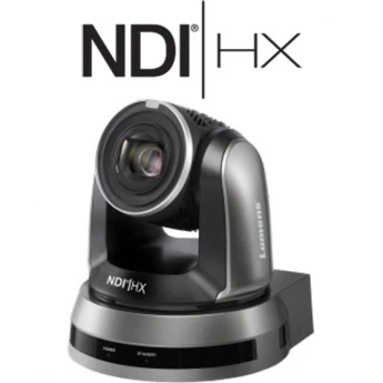 Поворотная IP камера 4K для конференций, 30х оптический zoom, 1/2,5", интерфейсы NDI, Ethernet, HDMI, 3G-SDI (черная) LUMENS VC-A61PNB