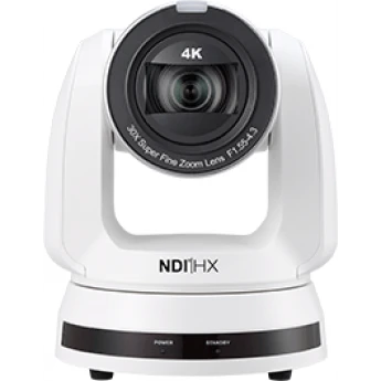 Поворотная PTZ-камера 4K с NDI|HX3 и 12G-SDI, 20х, белого цвета LUMENS VC-A71SNW