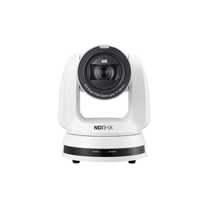 Поворотная PTZ-камера 4K с NDI|HX3 и 12G-SDI, 20х, белого цвета LUMENS VC-A71SNW