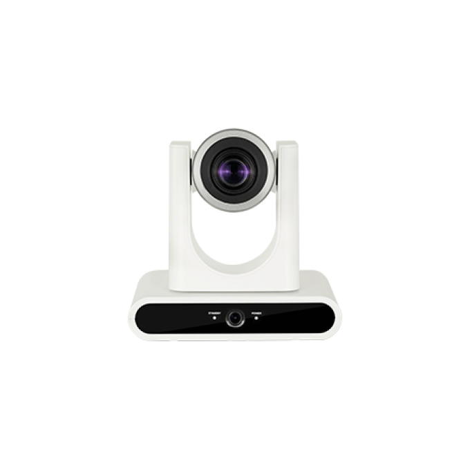 Поворотная камера с автотрекингом, 1080p/60, 20x zoom, одновременные выходы HDMI, Ethernet, 3G-SDI и USB, белая LUMENS VC-TR40,-W