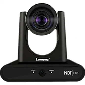 Поворотная NDI камера с автослежением на основе ИИ, чёрная LUMENS VC-TR40N,-B