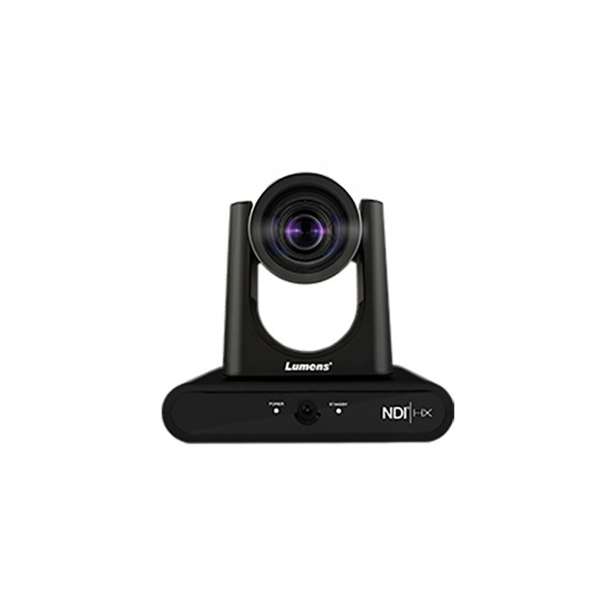 Поворотная NDI камера с автослежением на основе ИИ, чёрная LUMENS VC-TR40N,-B