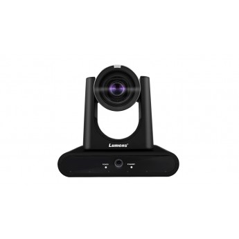 4K PTZ-камера с 2 объективами, микрофонами, аудио- и видеотрекингом, черного цвета LUMENS VC-TR60A-PB