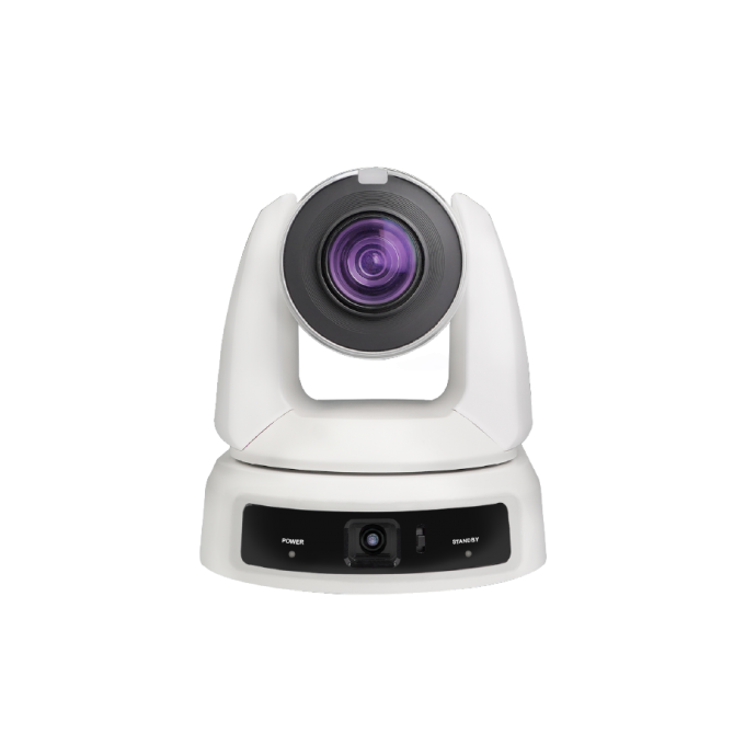 Поворотная IP камера 4K для конференций с автотрекингом на основе ИИ, 30х zoom, 1/2,5", интерфейсы Ethernet, HDMI, 3G-SDI, USB, цвет белый LUMENS VC-TR61-W